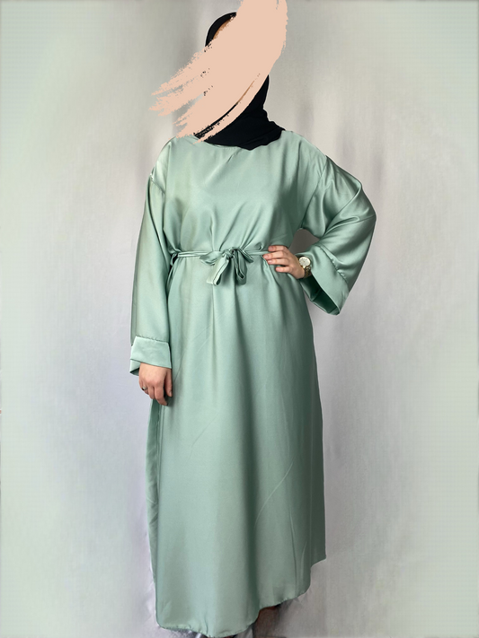 ABAYA SARAH VERT D'EAU