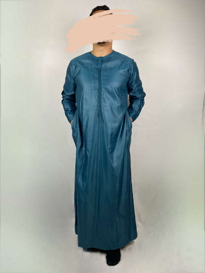 QAMIS SALIH TURQUOISE Ayattboutique